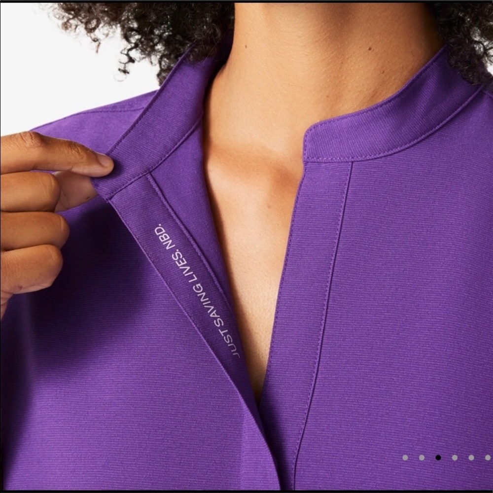 Figs Rafaela Top in Ultraviolet